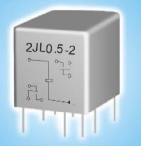 2JL0.5, China, Miniature Sensitive Electromagnetic Relay